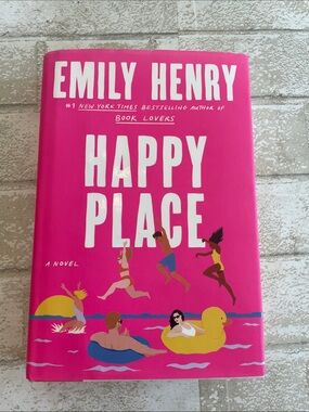Happy place hard cover book
